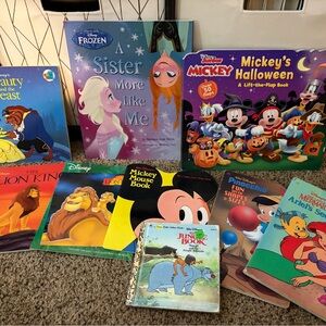 Disney Kids Book Set with Vibrant Covers